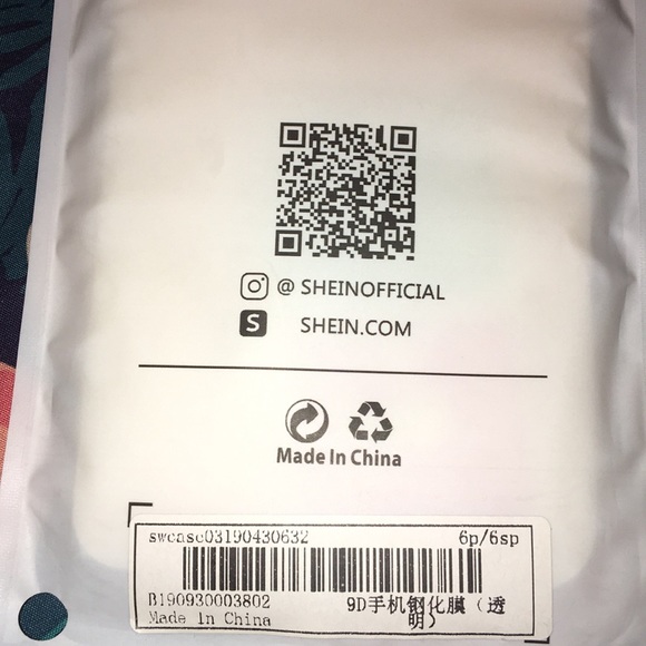 ⭐️SHEIN GLASS SCREEN PROTECTOR IPHONE 6S 6PLUS 6P - Picture 4 of 7